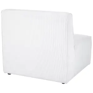 Jumbo Cord Chaise Lounge Off White LEMVIG