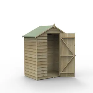 Overlap Pressure Treated 5 x 3 Apex Shed - No Window No