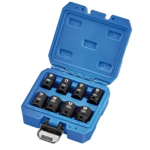 Draper Draper HI-TORQ Metric Impact Socket Set, 3/8" Sq. Dr. (8 Piece) 20203