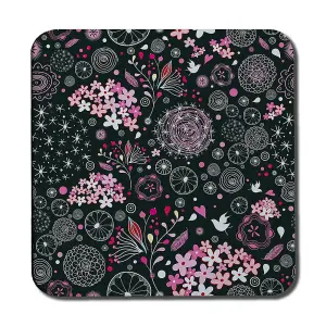 Different Flowers, Shapes & Birds (Coaster) / Default Title