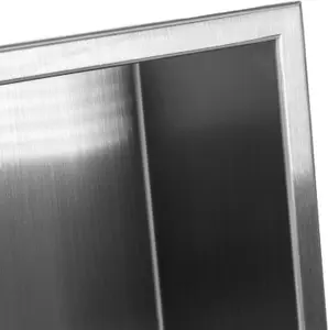 Thermopanel 304 Stainless Steel Recess Shower Niche Shelved - Stainless Steel (204x915x103mm)