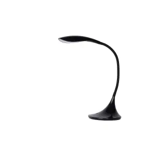 Lucide Emil Modern Desk Lamp - LED Dim. - 1x4,5W 3000K - Black