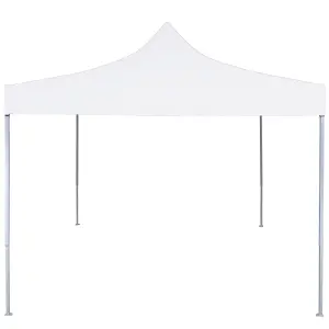 Berkfield Professional Folding Party Tent 3x3 m Steel White