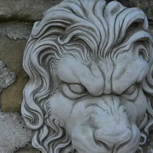 Lion Head design Wall fountain Plaque