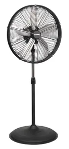 Sealey Industrial High Velocity Oscillating Pedestal Fan 20" 230V HVF20PO