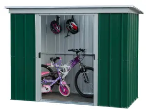 Yardmaster Emerald Pent Metal Shed 104GPZ