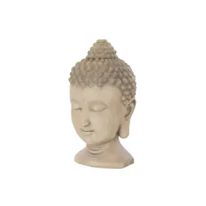 Terrastyle Cream Buddha head Garden ornament (H)46cm