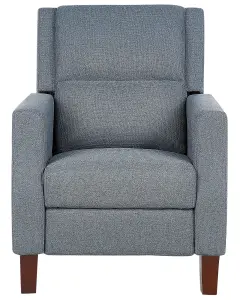 Recliner Chair EGERSUND Fabric Dark Blue