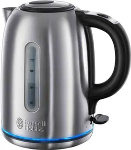 Russell Hobbs 20460 Buckingham 1.7L Cordless Quiet Boil Kettle - Stainless Steel | Robert Dyas