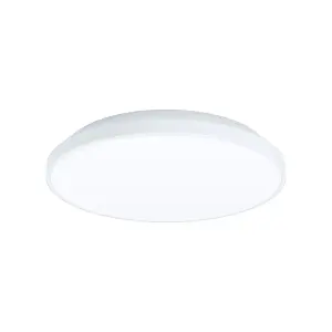 Wall / Ceiling Light White Round Surface Moutned 240mm 16W Built in LED