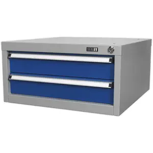 Double Drawer Unit - Suits ys02557 ys02560 & ys02562 Industrial Workbenches