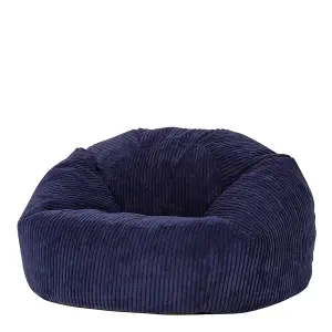 icon™ Large Bean Bag Chair adult - Kingston, Navy