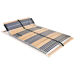 Berkfield Slatted Bed Base with 42 Slats 7 Zones 120x200 cm