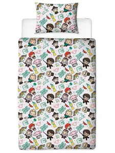 Harry Potter Scene Single Duvet Cover and Pillowcase Set