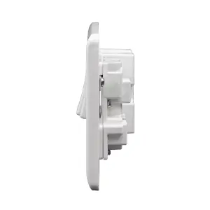 LAP White Cooker switch & socket & Colour matched inserts