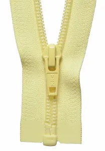 NYLON O/E ZIP 30CM - Nylon Open End Zip: 30cm: Lemon - YKK