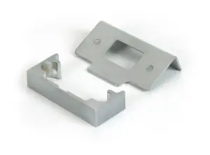 From The Anvil Satin Chrome  1/2" Rebate Kit for Tubular Mortice Latch