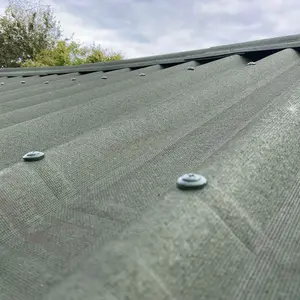 Onduline Green Bitumen Corrugated roofing sheet (L)2m (W)820mm (T)2.6mm