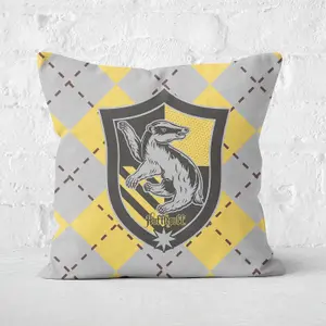 Harry Potter Hufflepuff Square Cushion