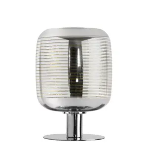 Lucide Eryn Modern Table Lamp 20cm - 1xE27 - Chrome