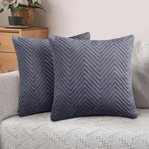 Cushions with Covers Included 45 x 45 Cm Set of 4