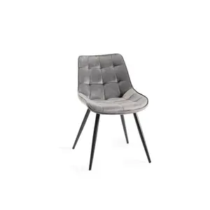 Baden Upholstered Dining Chair (Set of 2) Grey