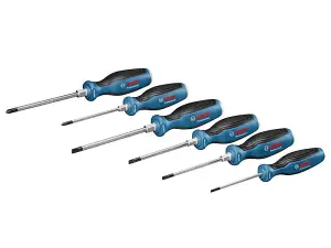 Bosch Professional 6-Piece Screwdriver Set for Precision and Comfort