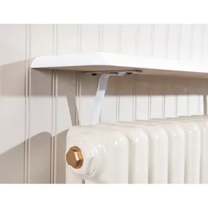 Sylvan Place Easyfit Radiator Shelves White / 60cm W