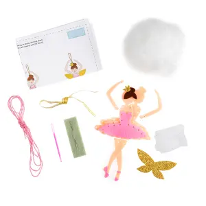 Felt Decoration Kit: Christmas: Sugar Plum Fairy