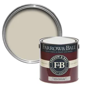 Farrow & Ball Estate Emulsion Mixed Colour 201 Shaded White 5 Litre