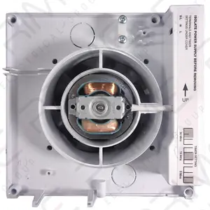 Domus Silavent SDF100TB Axial Extractor Fan 4 Inch / 100mm (Timer Model)