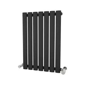 Ximax Fortuna FOR600410A Anthracite Gas Vertical Designer 1072BTU Radiator, (W)410mm x (H)600mm