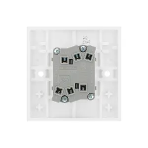 BG 16A 2 way 2 gang Light switch Gloss White