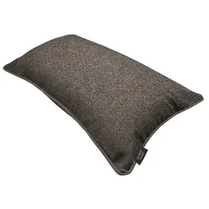 Rectangular Throw Charcoal Grey  / Cushion Cover Only - No Insert / 40cm x 40cm