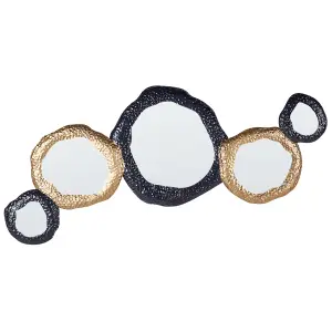 Wall Mirror CHARNY Metal Black-Gold