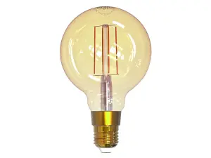 Link2Home 5.5w E27 WIFI Dimmable LED Filament Smart Bulb - Globe