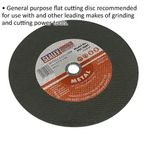 Heavy Duty 305mm Flat Metal Cutting Disc for Angle Grinders