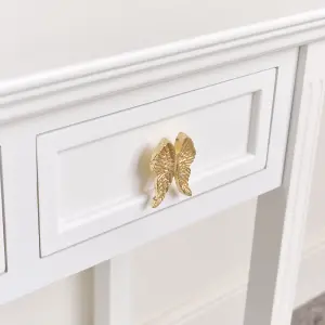 Melody Maison Shiny Gold Angel Wings Drawer Knob