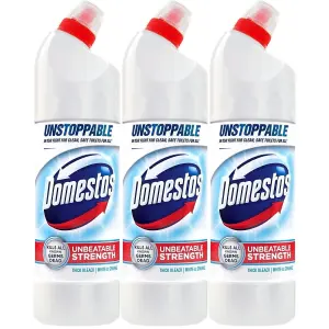 Domestos Bleach White And Sparkle 750 Pack Of 3