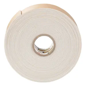 3M Scotch-Fix Mirror Beige Mounting Tape (L)5m (W)19mm