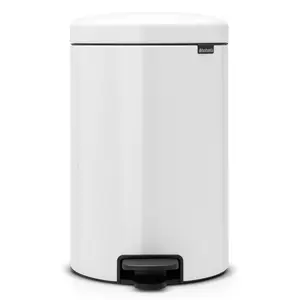 Brabantia NewIcon 20 Litre Soft Closing Pedal Bin White