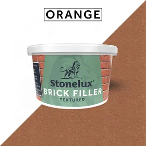 Stonelux Brick Repair Filler 0.7kg Orange Filler Brick Effect Filler