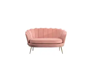 Birlea Ariel 2 Seater Sofa Coral