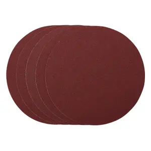 Draper  Sanding Discs, 305mm, PSA, 80 Grit, (Pack of 5) 63753