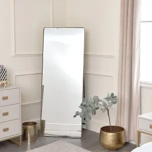 Melody Maison Gold Free Standing Cheval Mirror 155cm x 60cm