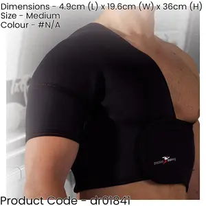 MEDIUM Right Side Half Shoulder Support Dislocation Rheumatic Relief Compression