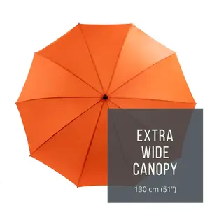 UMBRELLA HEAVEN OrangeStormStar Windproof Golf Umbrella