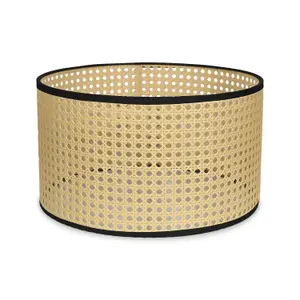 ValueLights Reni Cane Medium Ceiling Pendant Lamp Shade