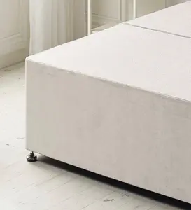 Somnior Plush Silver Platform Divan Base - Double