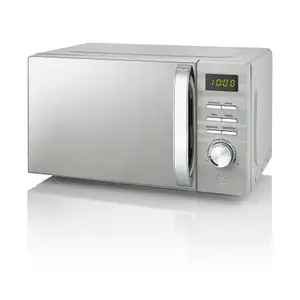 Swan Symphony 700W Digital Microwave Grey